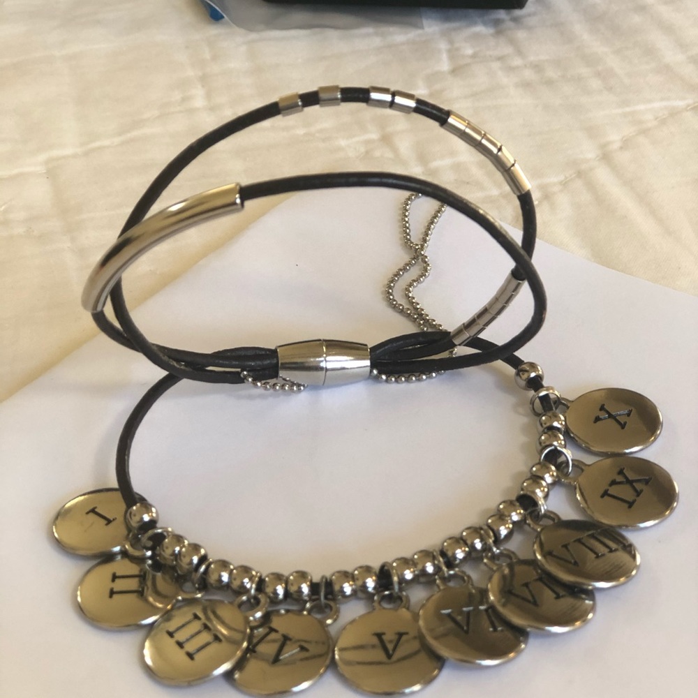 Brazilian.  Magnetic  Numeral Bracelet never used